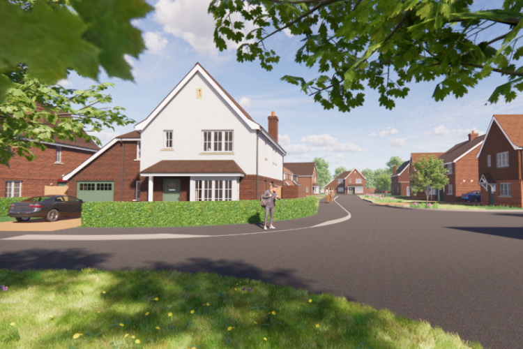 Hill Group has planning permission to build 160 new homes on Killingdown Farm in Croxley Green, near Rickmansworth