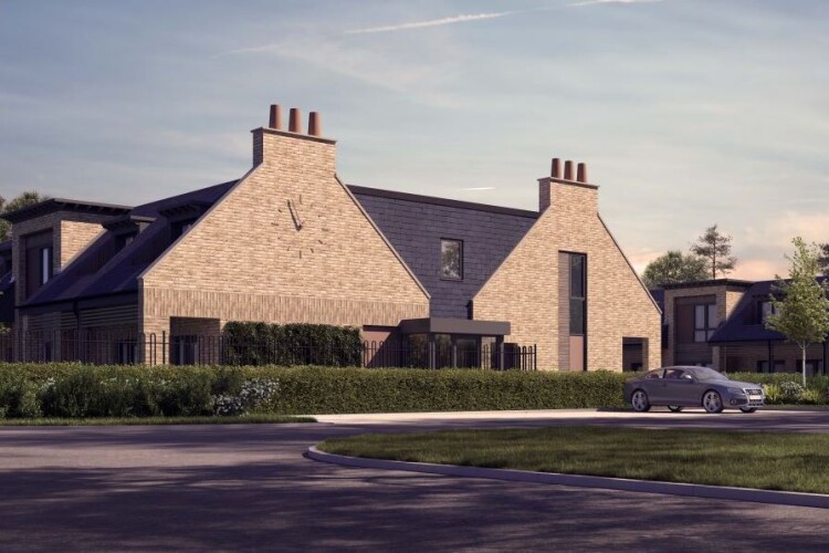 CGI of Barchester's Weybridge care home