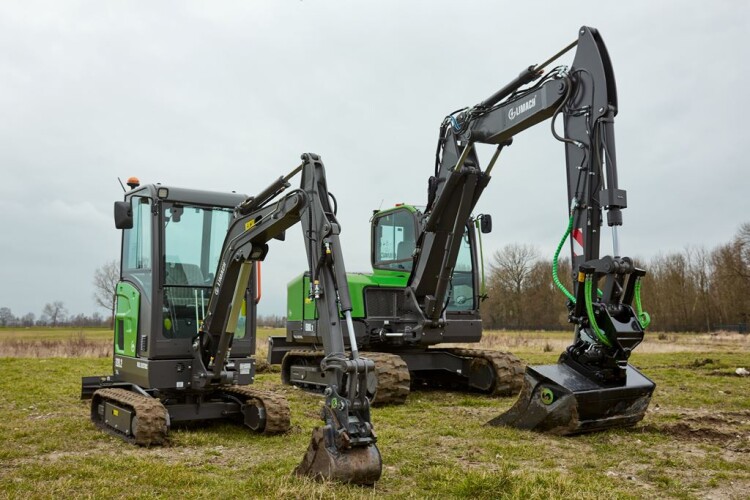 Limac converts Volvo machines to battery power
