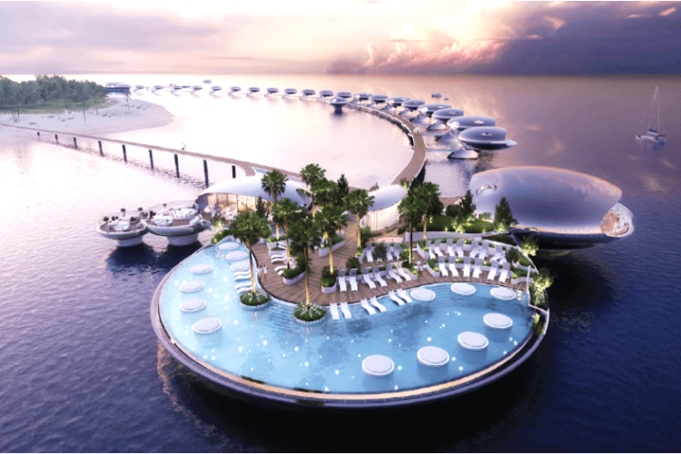 Killa Design has carried out the design of Sheybarah Island scheme (image used with permission of TRSDC)