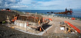 Jetty construction Jetty construction