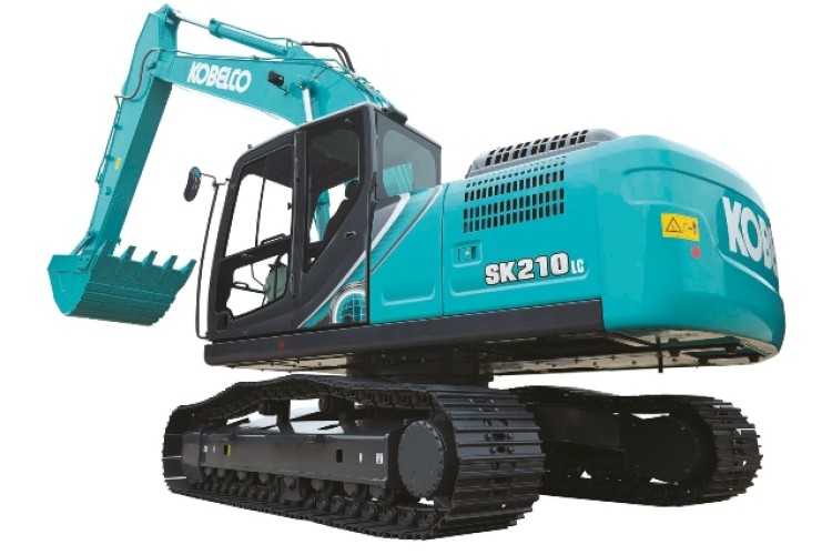 Kobelco SK210LC excavators can now use Trimble machine cotnrol technology