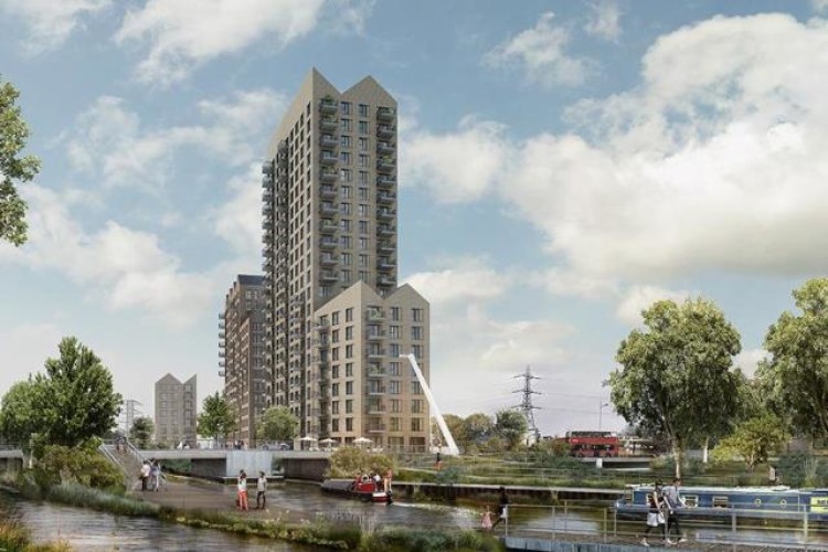 CGI of Hale Wharf