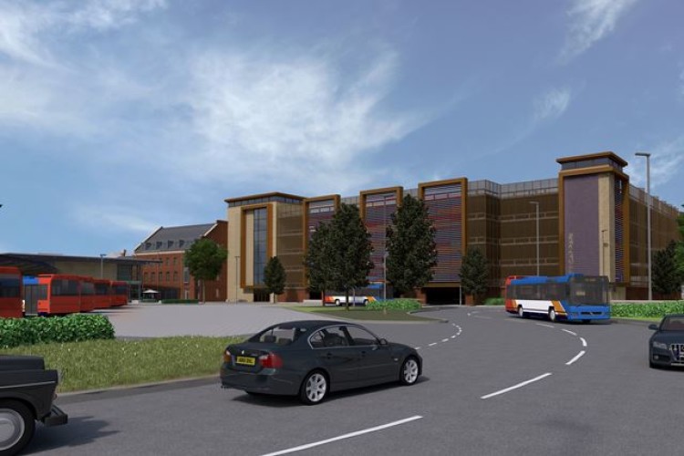Bison will supply precast concrete flooring for the multi-storey car park 