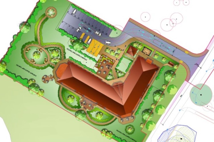 Plan of the new care home