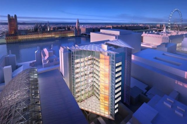 How the re-clad wing should look