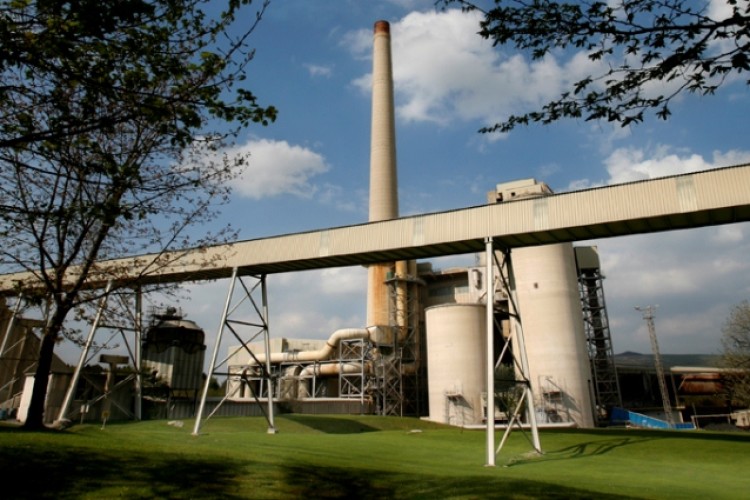 The Hope cement plant in Derbyshire