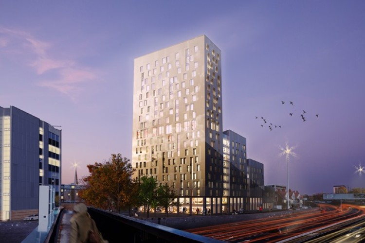 CGI of the proposed development in Coventry