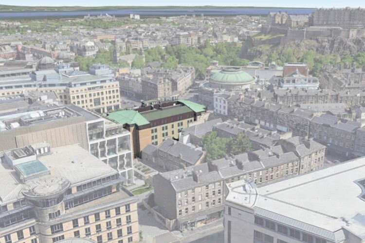 Capital House in Festival Square, Edinburgh [image courtesy of LMA]