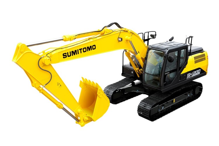 The Sumitomo SH200 excavator