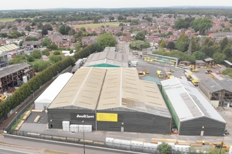 The Manchester branch of Arnold Laver, one of two acquired by Premier Forest Products