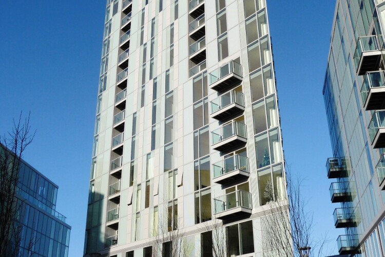 Disputes arose during the construction of Greenwich Creekside, in London