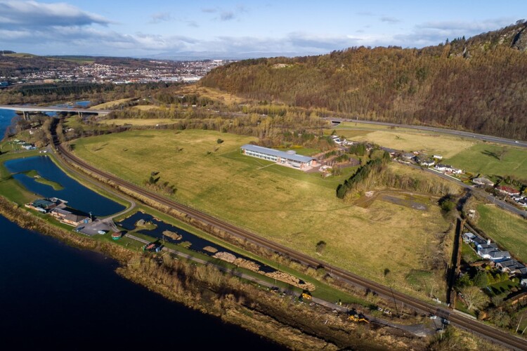 The planned development on the Tay