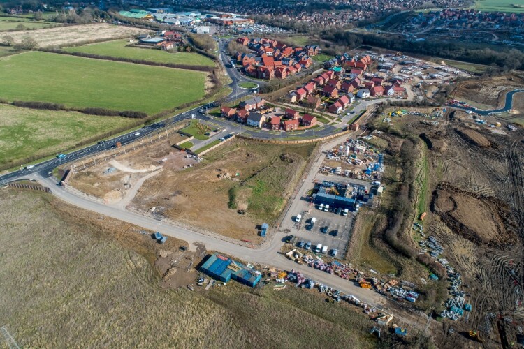 Anderson is responsible for groundworks on Crest Nicholson&rsquo;s Wycke Place development in Maldon