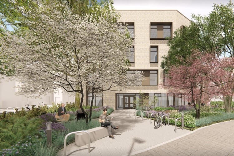 Artist's impression of the planned facility