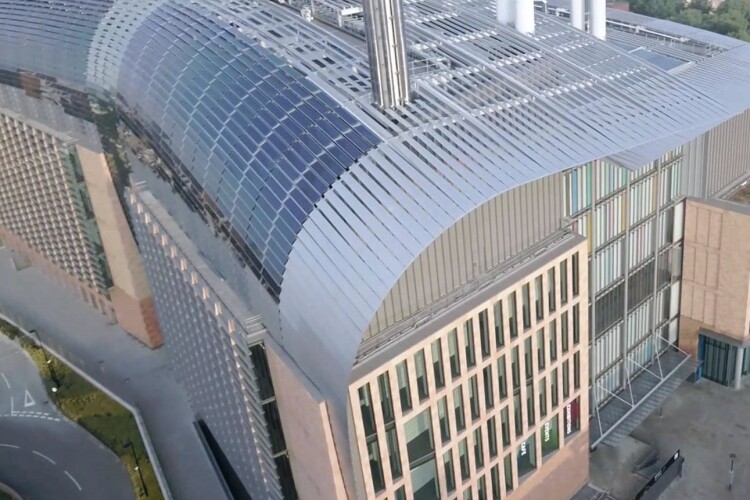 Levolux Infiniti fins provide solar shading on the new Francis Crick Institute in London
