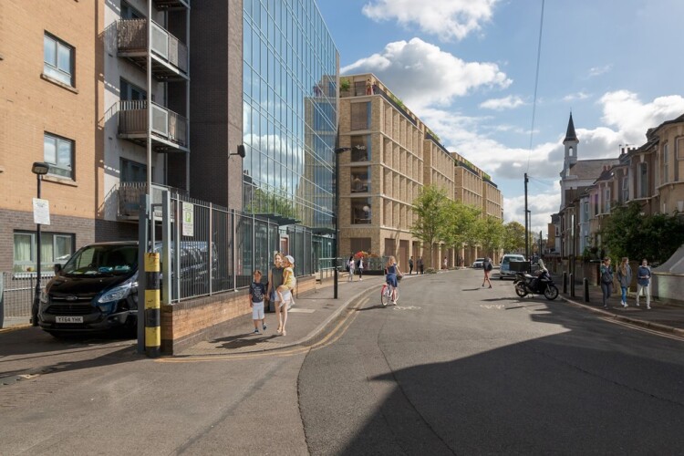 CGI image of the Grove Crescent scheme