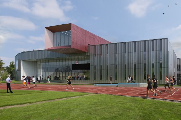The new Carnegie School of Sport has been designed by Sheppard Robson