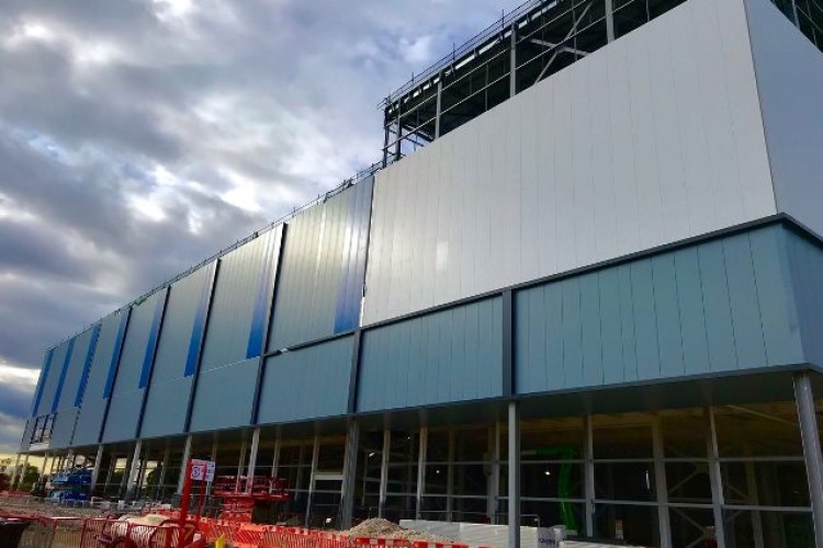 Latest progress shot of the York stadium from the Buckingham site team's Twitter feed