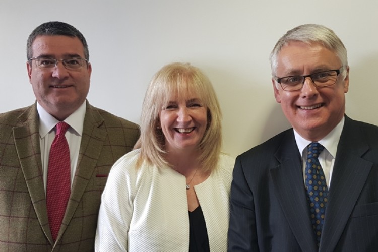 Head of BESA Scotland & Northern Ireland Iain McCaskey, Select head of employment affairs Fiona Harper and SNIPEF deputy chief executive Duncan Wilson