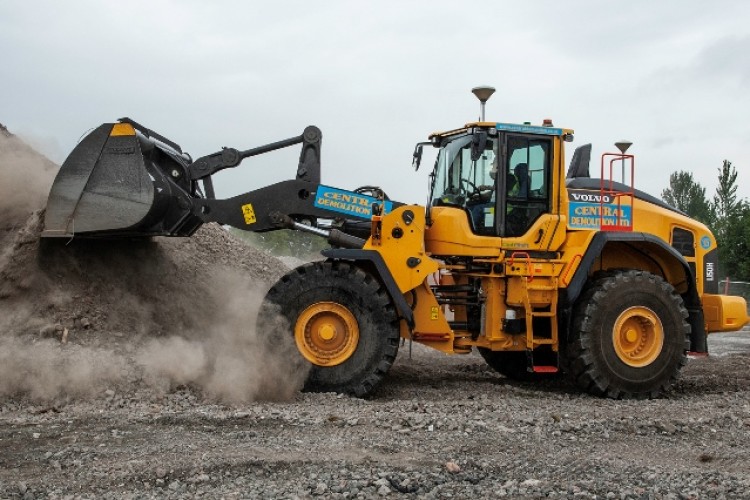  Central Demolition&rsquo;s new L150H shovel