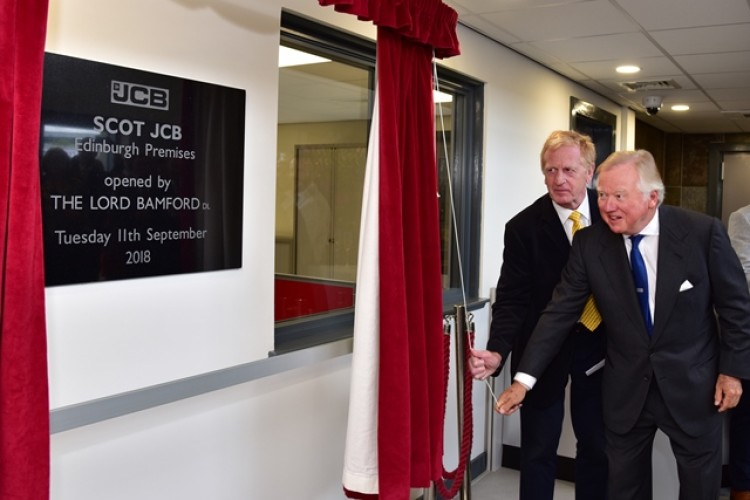 The new premises were opened by Lord Bamford
