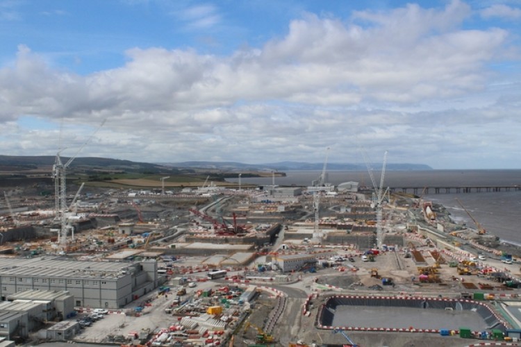 Hinkley Point C construction progress as of August 2018