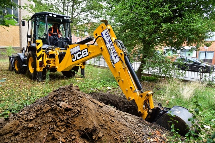 Demenex's new backhoe loader