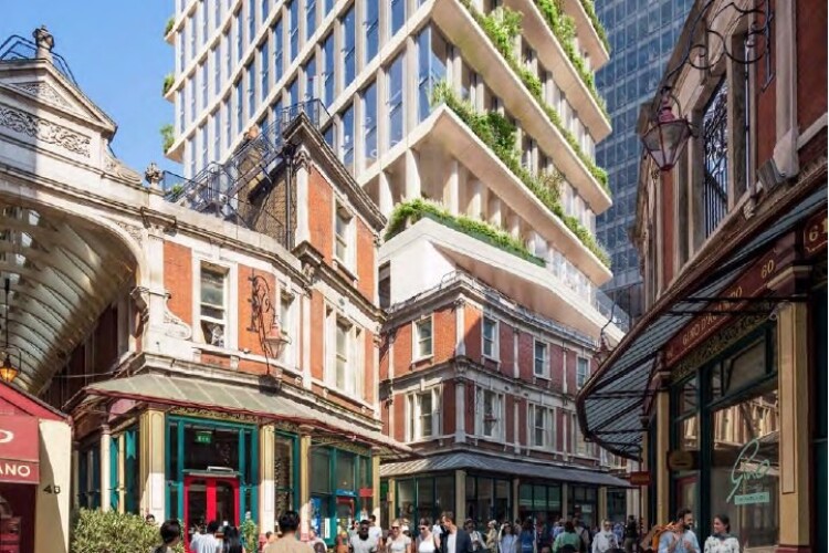 Woods Bagot's design for 85 Gracechurch Street