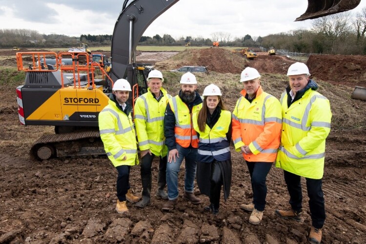 Photo shows Jordan Hughes (Wakemans), Alex Morgan (Stoford), Ian Evans (Winvic), Alice Vacani (Blackbrook), Danny Cross (Winvic) and Dan Gallagher (Stoford)