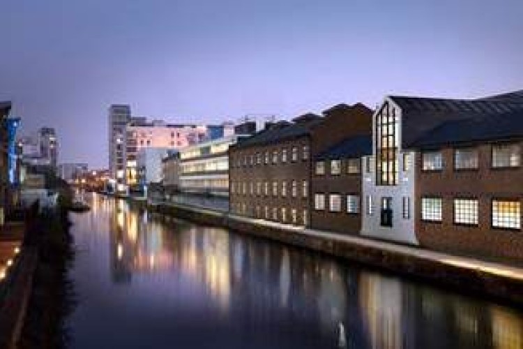 Canal-side view of Royal Quay