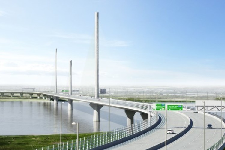 The Mersey Gateway bridge