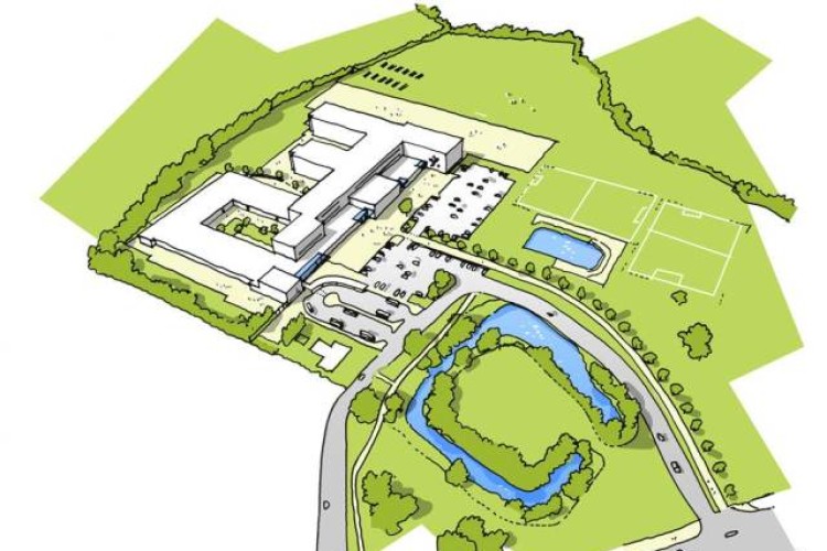 Plans for Ernesford Grange school