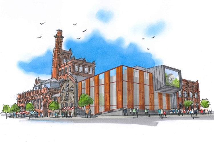 Cains Brewery development design