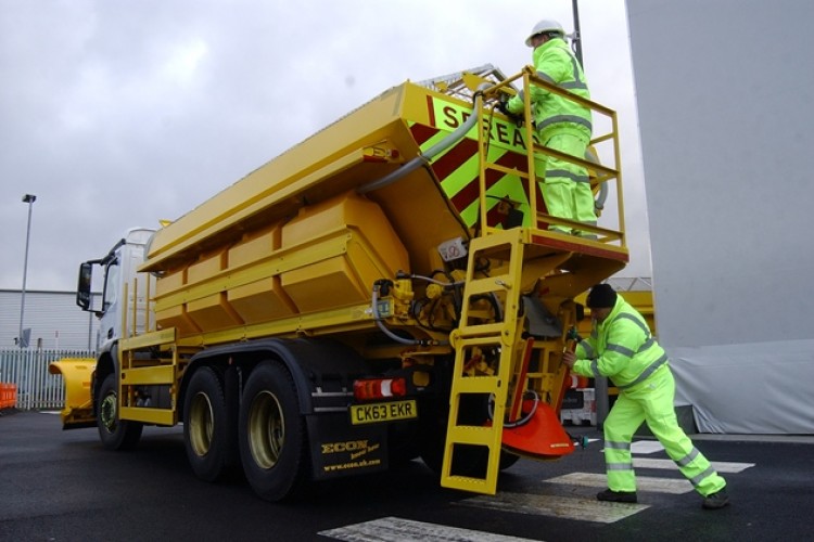 Mercedes Benz Euro 6 Aroc gritter