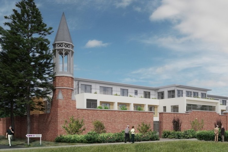 CGI of the new building