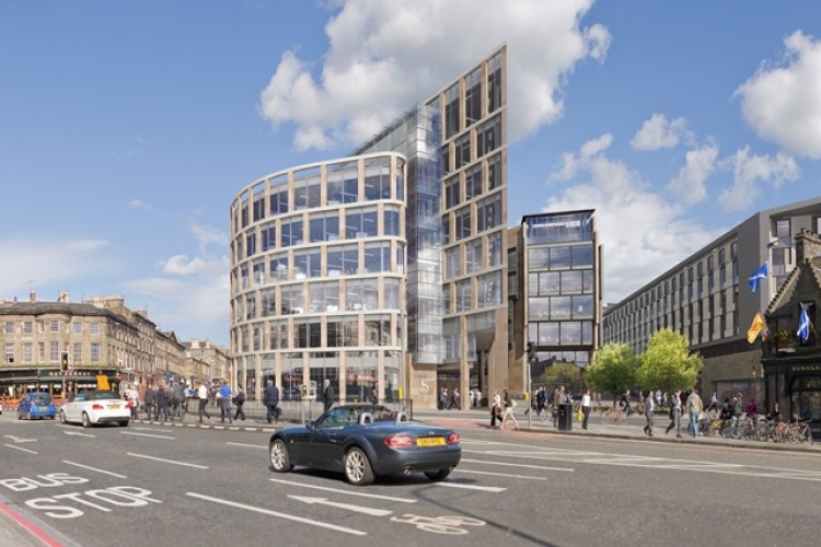 Edinburgh's planned Haymarket development