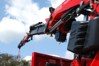 Fassi F660AXP Evolution loader crane, in the 66tm class