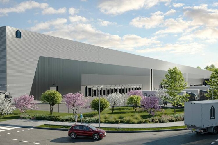 CGI of Unit S915 at Panattoni Park in Swindon, the developer's largest ever speculative unit