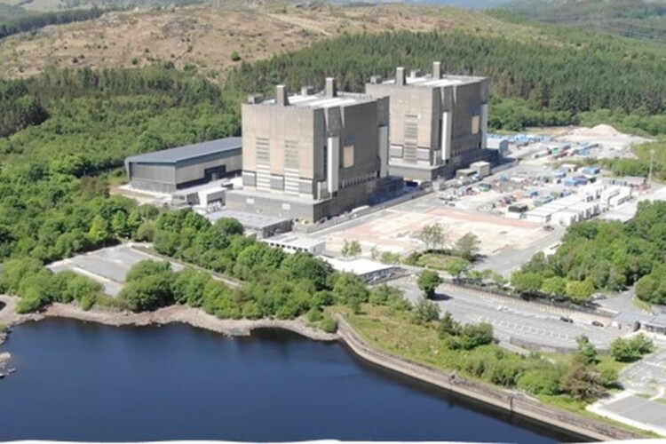 The Trawsfynydd reactor buildings, designed by Coventry Cathedral architect Sir Basil Spence, as they appear today [Photo: NRS]
