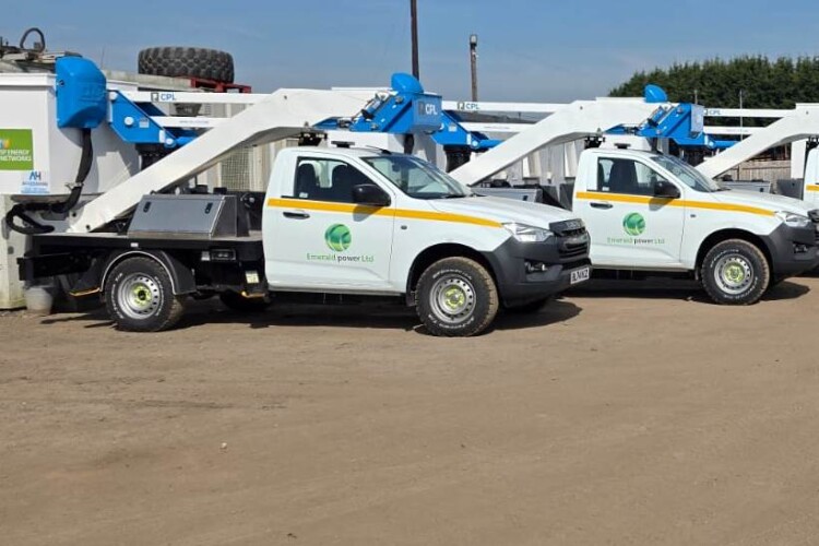 Some of Emerald Power's MEWPs