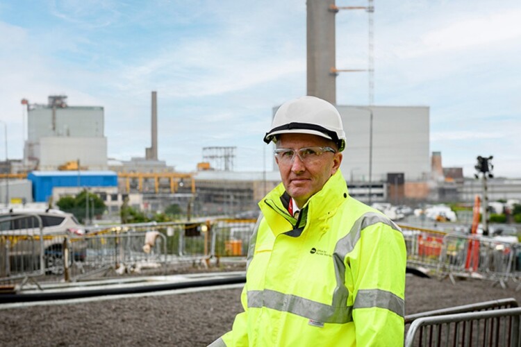 Mark Foy at Sellafield, in his chief nuclear inspector capacity