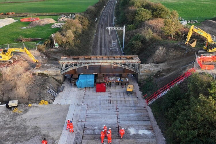 Crawshaw Woods Bridge dates back to 1834