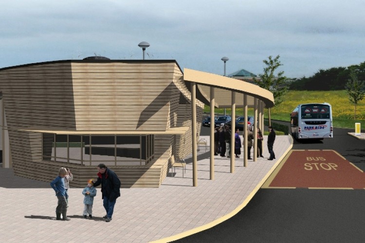 CGI of the Askham Bar terminal