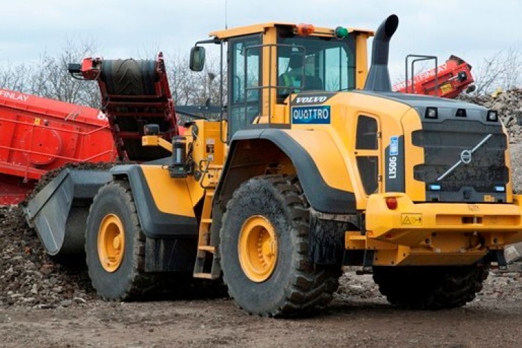 Volvo L150G loading shovel