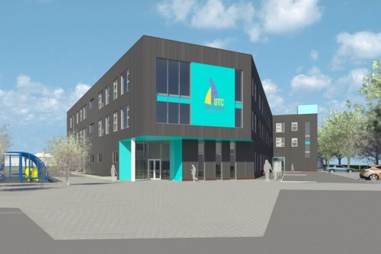 The new school is designed by Stride Treglown