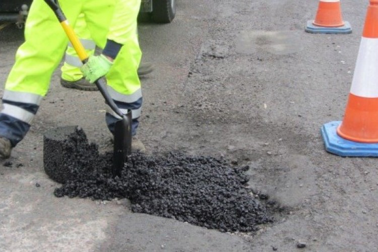 The Department for Transport expects to see seven million potholes patched 