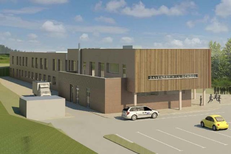 CGI of Daventry Hill School