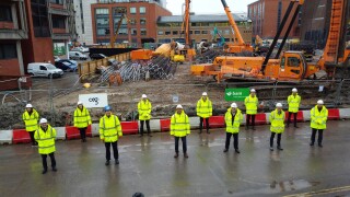 Photocall for ground breaking