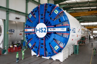 Florecne was fully assembled in the Herrenknecht factory before being stripped down for transportation